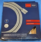 Grohe 28 025 000 Twist-free 69" Metal Hand Shower Hose Starlight Chrome. Fixed Price $54.99.
