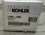 Kohler K-11891-2MB Purist 12" Grab Bar. Fixed Price $239.99.
