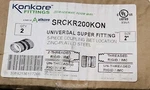 Konkore Universal Super Fitting 2" Compression Type Emt & Rigid Coupling. Fixed Price $29.99.