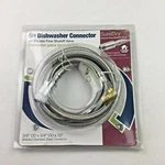 New Suredry 496-203EF Ft Dishwasher Connector With Excess Flow Shutoff Valve. Fixed Price $15.00.