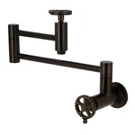 Kingston Brass KS8105CG Wall Mount Pot Filler Faucet, Oil Rubbed Bronze,. Fixed Price $312.47.