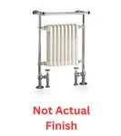 Myson VR1N Hydronic Towel Warmer Dee Polished Nickel 38"X27" New In Box!. Fixed Price $1599.99.