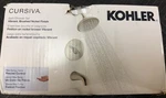 Kohler Cursiva Single-handle Tub Shower Faucet (open Box) Fast Free Shipping.. Fixed Price $91.96.