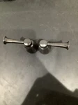 Delta Two Small Lever Handles Rubbed Bronze H269RB T6. Fixed Price $12.00.