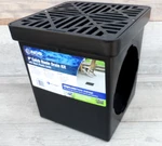 Nds In. X Catch Basin Drain W/ Black Plastic Grate 9000BKITLABEL. Fixed Price $50.25.