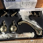 Moen T4570P Monticello Polished Bass Lever, Trim Spout 2 Handle 8" Complete. Fixed Price $207.75.