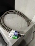 2-NEW Brasscraft 30" 118 Faucet Connector Polymer Braid 1/2" Fip 3/8"COMP B130AF. Fixed Price $17.99.