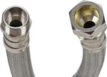 Fluidmaster Water Heater Connector 1000 Psi Stainless Steel Braided 18" X 3/4". Fixed Price $12.87.