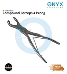 12" Compound Action Equine Cap Forceps 4-PRONG German Steel Pony Dental Tool. Fixed Price $89.99.