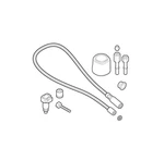 Moen 100593 Hose & Vacuum Breaker Conversion For Kitchen Pullout Faucet. Fixed Price $52.00.