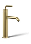 Kohler Purist 14404-4A-2MB Tall Bathroom Faucet One Handle In Brushed Brass. Fixed Price $595.00.