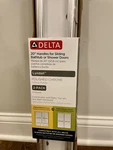 Delta Pk Lyndall 20" Sliding Shower Door Handles Chrome SDBR008-PC-R. Fixed Price $37.99.