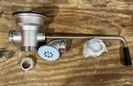 Krowne Twist Waste Drain 3.5 Handle With Overflow Like Chicago 1366-BF. Fixed Price $115.00.