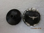 Iron With Overlay Concho Long Horn 1" 3/8 Chicago. Fixed Price $19.99.