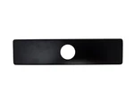 Bwe P-11-BLACK 10.2" X 2.3" 1.34" Faucet Deck Plate Escutcheon Matte Ob. Fixed Price $19.99.