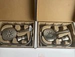 2-PACK Kohler Tellin Multifunction Handshower 5 Spray Brushed Nickel M63E. Fixed Price $35.99.