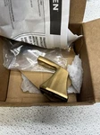 Moen UT4611BG Voss Single Handle Diverter Valve Trim Brushed Gold *scratches*. Fixed Price $34.79.
