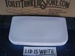 Proflo Toilet Tank White (same As Western Pottery ULF8) 5112LID 18C. Fixed Price $69.00.
