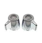 Handles For Delta/delex Chrome Danco Faucet Lavatory Spline Lightwt. Fixed Price $39.89.