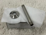 Delta 6" Ceiling Mounted Shower Arm & Flange Model RP61058SS Stainless. Fixed Price $44.99.