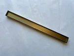 Brushed Brass Gold Outlet Floor Drain Waste Shower Channel Grate Tile Insert New. Fixed Price $318.23.