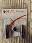 One Pair Delta A22 Small Lever Handle Accents In Chrome. Fixed Price $10.00.