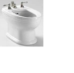 Toto BT774B#03 Bone Carrolton Bidet Vertical Spray-faucet Not Included. Fixed Price $437.99.