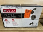 Delta Porter Handle Tub & Shower Faucet Kit Oil Rubbed Bronze 144984C-OB-A. Fixed Price $99.95.