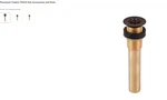 Thompson Traders TDG15-OB Grid Drain Assembly Oil Rubbed Bronze. Fixed Price $56.25.