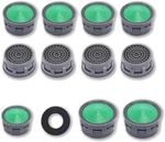 20 Pcs Faucet 2.2 Gpm, Insert Aerators Replacement Parts For Bath. Fixed Price $9.53.