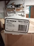 Moen Kingsley 18" Chrome Towel Bar YB5418CH. Fixed Price $39.00.