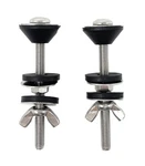 Toilet Tank Bowl Bolts Repair Kit 2 Pcs 3 Inch Heavy Duty Stainless. Fixed Price $8.50.
