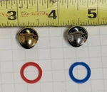 Moen, 155034, Handle Cap Kit, Chrome & Polished Brass. Fixed Price $25.00.