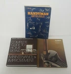 3 Vintage Books '70S -'80S Handyman Home Improvement Maintenance Repair Plumbing. Fixed Price $15.00.