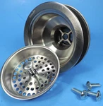 Kohler 8801-BN Duostrainer Assembly, Tailpiece Vibrant Brushed Nickel Nwob. Fixed Price $44.99.