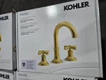 Kohler Paces 8" Widespread Bathroom Faucet R34524-3D-2MB. Fixed Price $96.00.