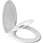 Church Seats Elongated Molded Wood Closed Front Toilet With Cover, Biscuit. Fixed Price $34.99.
