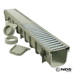 1PC Nds 864GMTL 5'' Pro Series Channel Drain Kit W/ Metal Grate. Fixed Price $182.75.