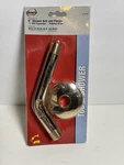 Danco Shower Arm And Flange Polished Brass 27016. Fixed Price $13.73.