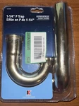 Keeney P-trap Polished Brass 1-1/4 In. X K100PB New Package. Fixed Price $27.99.