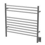 Amba Ksb Jeeves Model Straight 10 Bar Hardwired Towel Warmer In Brushed. Fixed Price $1128.00.