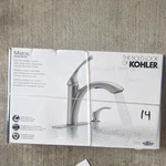 Kohler Mistos Pull-out Faucet Vibrant Stainless W/ Soap/lotion Dispenser. Fixed Price $130.00.