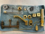 Kohler 6956/6962 Alterna Widespread Lavatory Shampoo Faucet Polished Gold *parts. Fixed Price $1999.99.