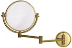 Gatco Polished Brass Swing Arm Wall Mirror. Fixed Price $169.91.