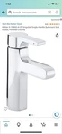 Kohler K-10860-4-CP Single Hole Bathroom Faucet With Drain Polished Chrome. Fixed Price $129.00.