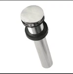 Native Trails DR130-PN 1.5" Push To Seal Dome Drain Polished Nickel. Fixed Price $125.00.