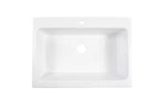 Sinkology SK450-34FC Josephine Apron Farmhouse In. 1-HOLE 1-BOWL Kitchen. Fixed Price $199.99.