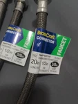 Brasscraft 5 Faucet Connector 1/2" Fip 3/8" Comp Valve 20" Supply. Fixed Price $20.00.