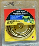 Brand New Keeney K5435DSPB Solid Brass Work Horse Strainer Commercial Grade. Fixed Price $24.99.