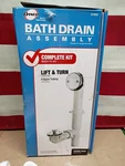 Danco 51933 Twist & Turn Tub Drain Kit, Chrome Finish. Fixed Price $24.99.